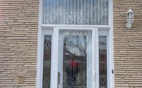 white front glass door replacement