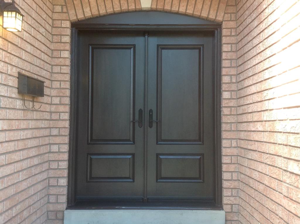 exterior doors installation by milano windows & doors aurora