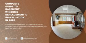 Complete Guide to Basement Windows Replacement & Installation in 2026