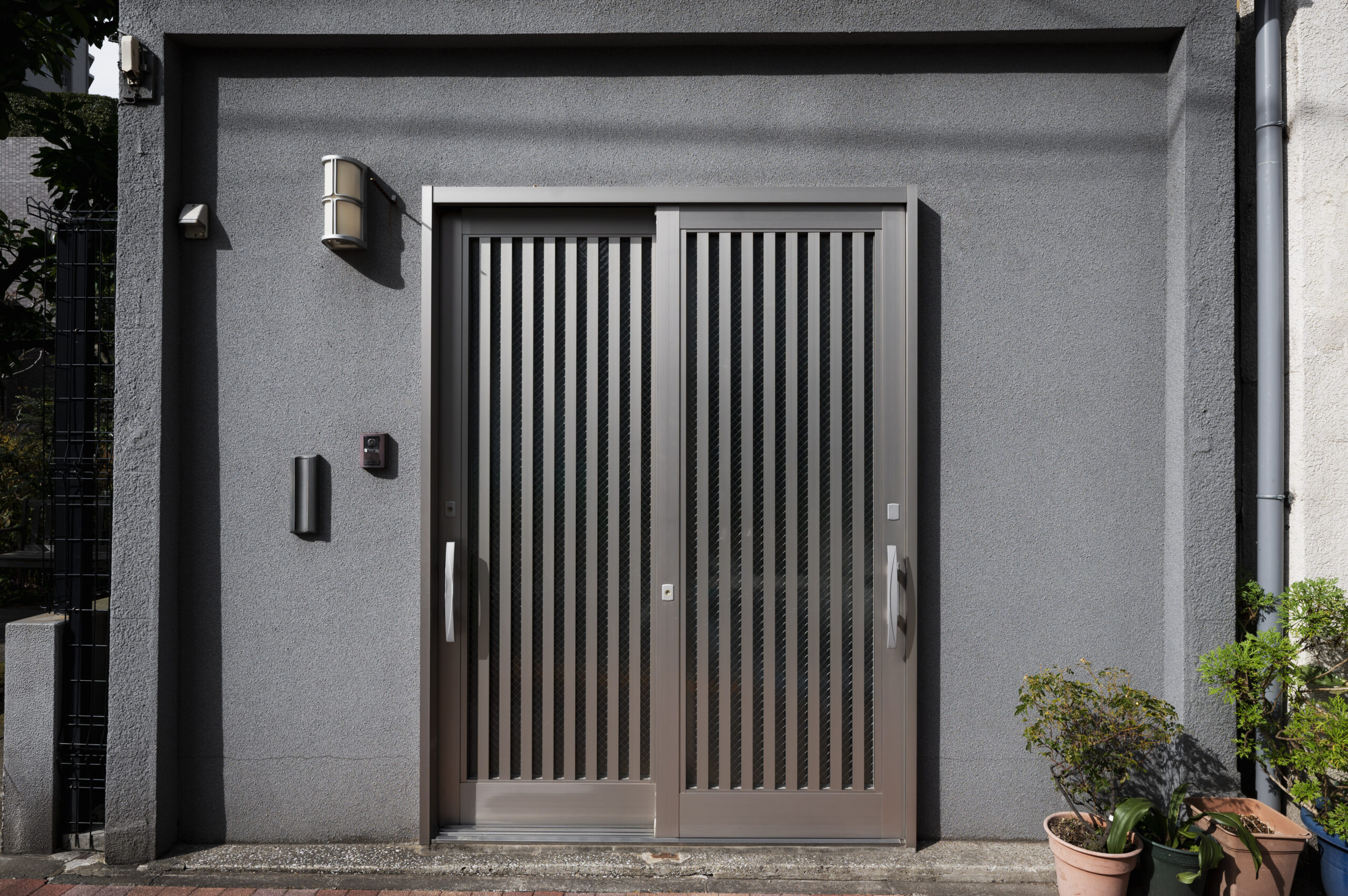 Entry Door for Secure Business of Steel