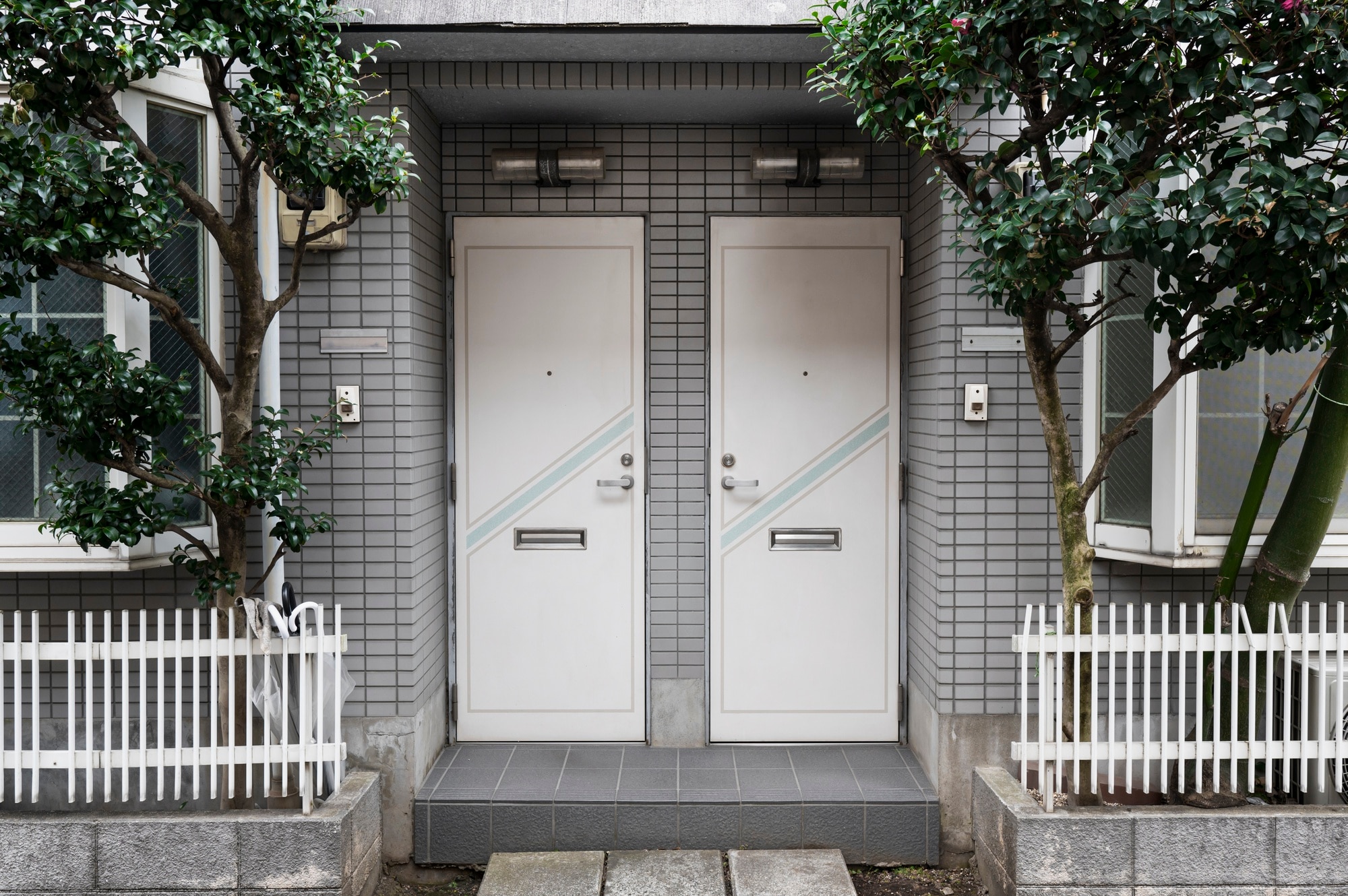 Fiberglass Modern Exterior Entry Doors